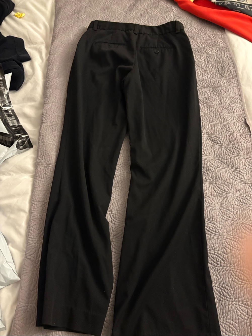 Express Black Wide-Leg Dress Pants for Women